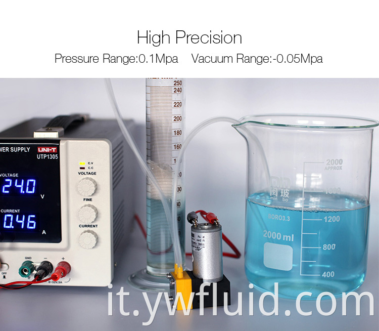 Micro pompe per diaframma a bassa pressione da 24 V CC di alta qualità
